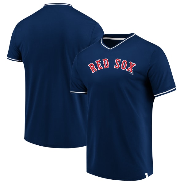 BOSTON RED SOX Men's True Classics V-Neck Short-Sleeve Jersey