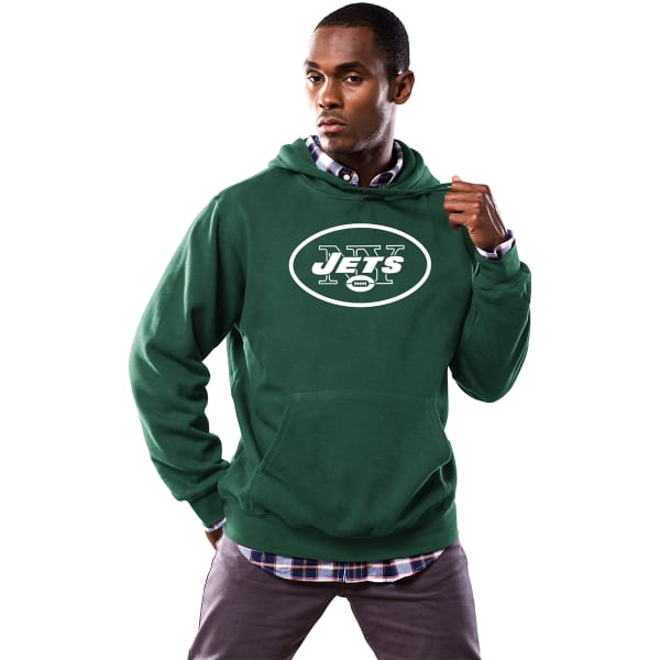 NEW YORK JETS Men's Tek Patch Pullover Hoodie