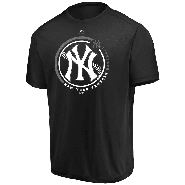 NEW YORK YANKEES Men's Winning Feeling Poly Short-Sleeve Tee