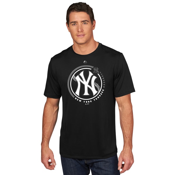 NEW YORK YANKEES Men's Winning Feeling Poly Short-Sleeve Tee