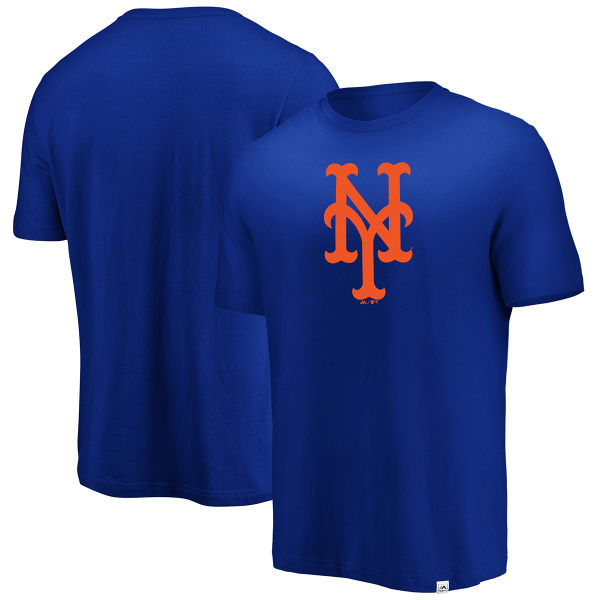 NEW YORK METS Men's Precision Play Tri-Blend Short-Sleeve Tee