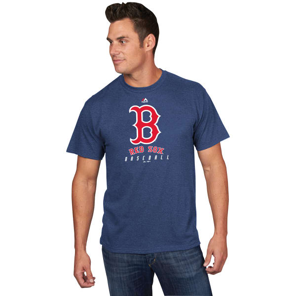 BOSTON RED SOX Men's Fundamentals Dual-Blend Short-Sleeve Tee