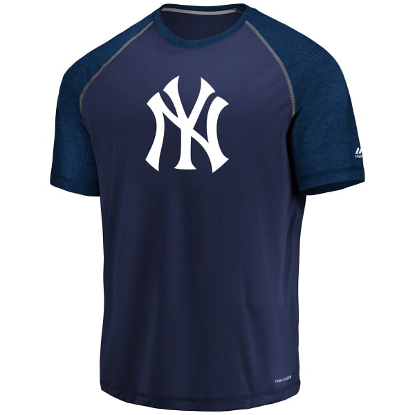 NEW YORK YANKEES Men's Got The Word Poly Raglan Short-Sleeve Tee