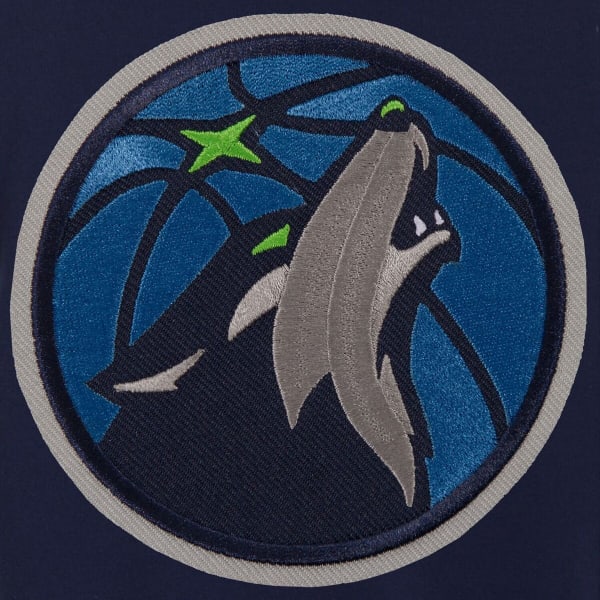 MINNESOTA TIMBERWOLVES Men's Reversible Fleece Hooded Jacket