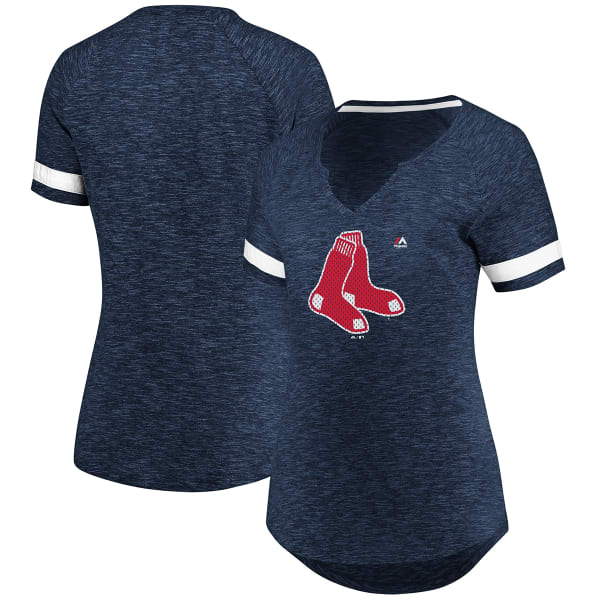 BOSTON RED SOX Women's Game Stopper Raglan Tee