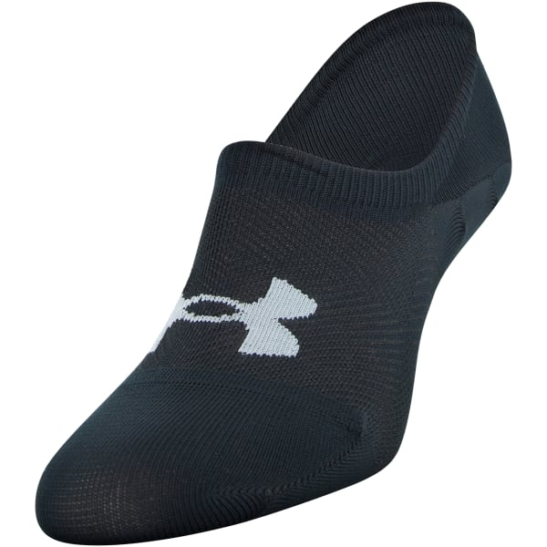 UNDER ARMOUR Women's Essential Ultra Low Liner Socks, 3-Pack