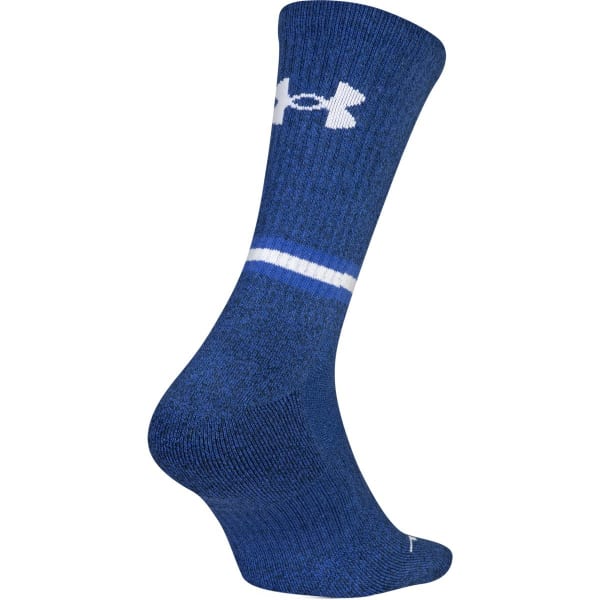 UNDER ARMOUR Men's Phenom 2.0 Crew Socks, 3-Pack