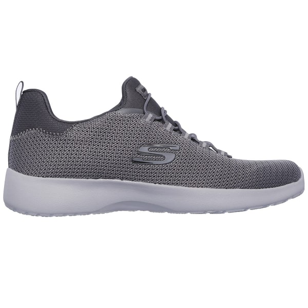 SKECHERS Men's Dynamight Sneakers, Charcoal, Wide