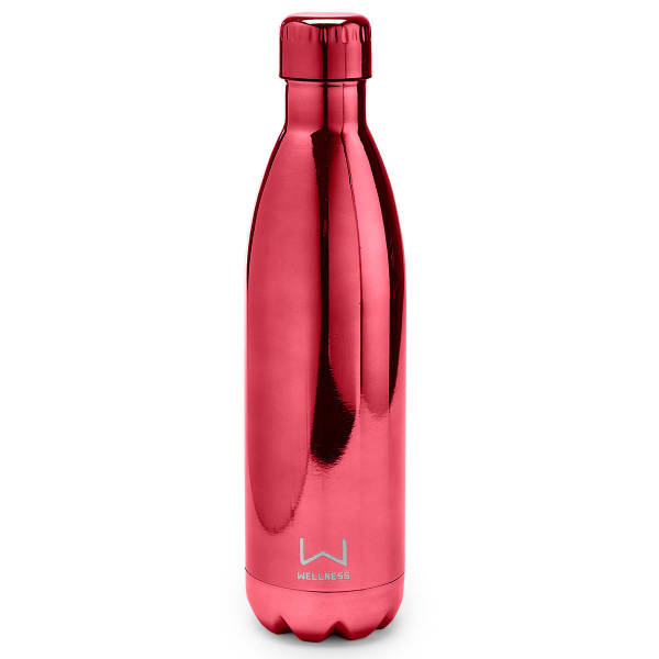 WELLNESS 25 oz. Electroplated Finish Insulated Stainless Steel Water Bottle