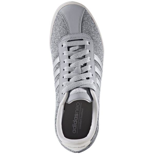 ADIDAS Women's Neo Courtset Sneakers, Onyx/Silver/White