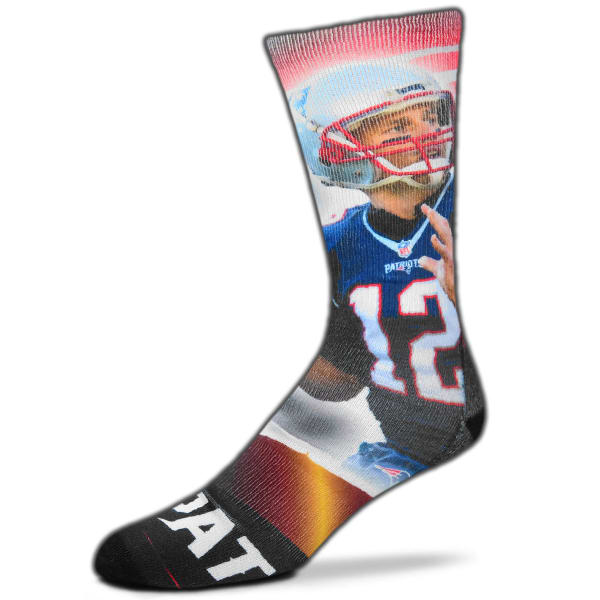 NEW ENGLAND PATRIOTS Tom Brady City Star Player Socks