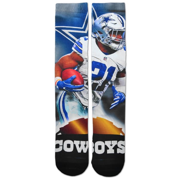 DALLAS COWBOYS Ezekiel Elliott City Star Player Socks