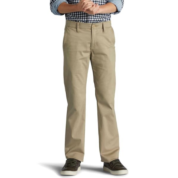 LEE Boys' Slim Fit Straight Leg Chino Pants