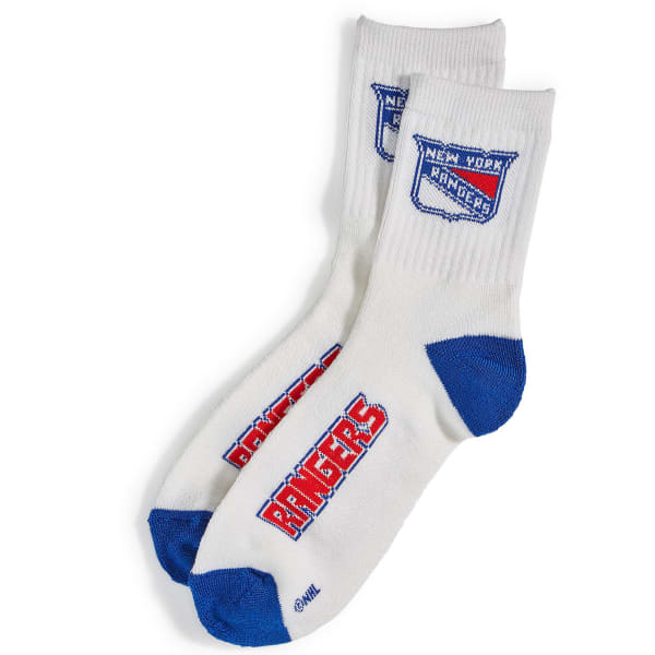 NEW YORK RANGERS Logo Name Socks