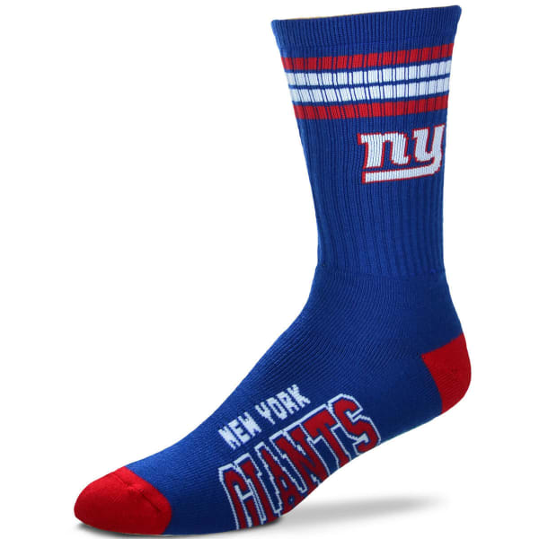 NEW YORK GIANTS Women's Four Stripe Deuce Socks