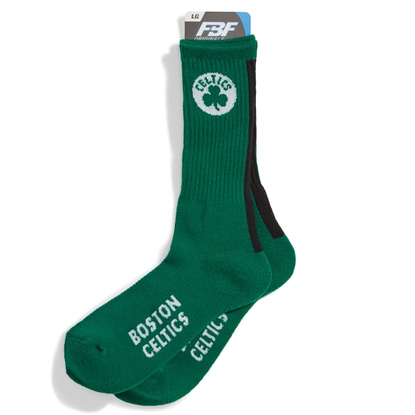 BOSTON CELTICS Men's Vertical Stripe Crew Socks