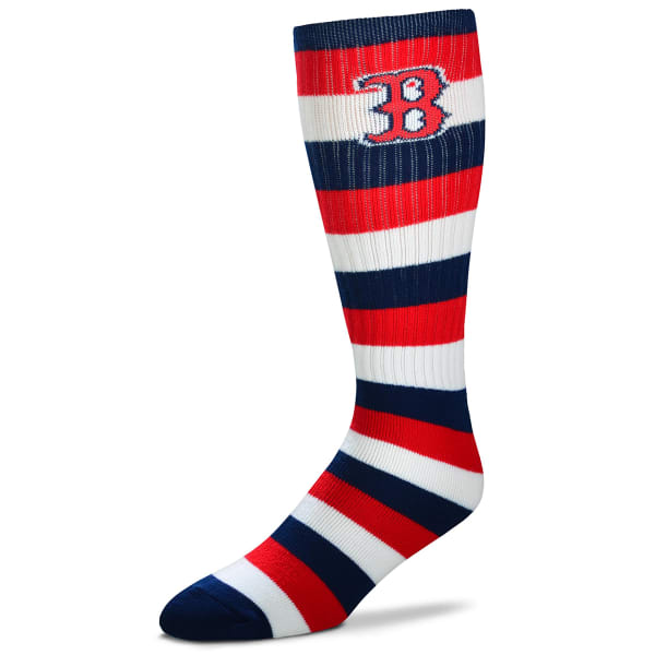 BOSTON RED SOX Striped Tall Socks