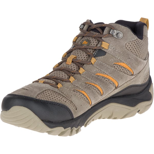 MERRELL Men's White Pine Mid Ventilator Waterproof Hiking Boots