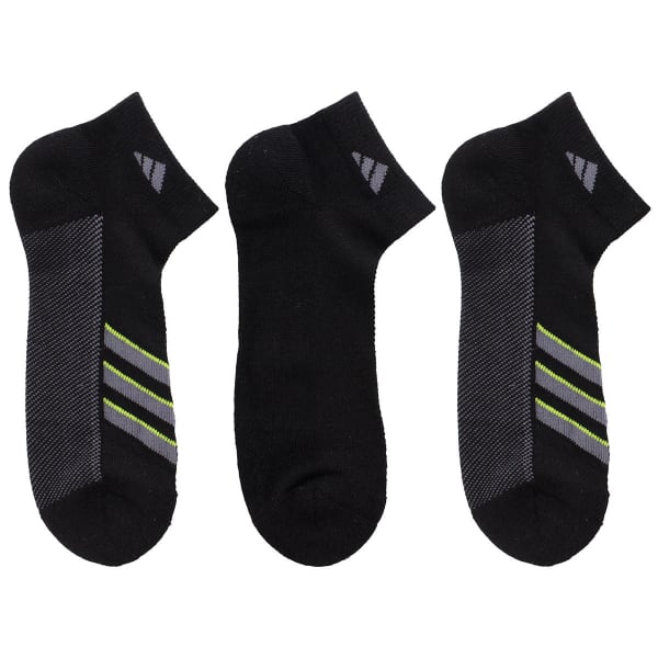 ADIDAS Men's Climacool Superlite Stripe Low-Cut Socks, 3-Pack