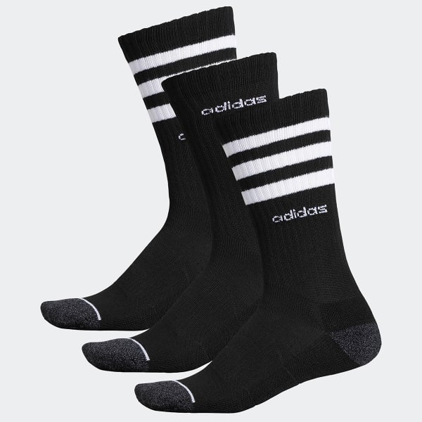 ADIDAS Men's Cushioned Color Crew Socks, 3-Pack - Bob’s Stores