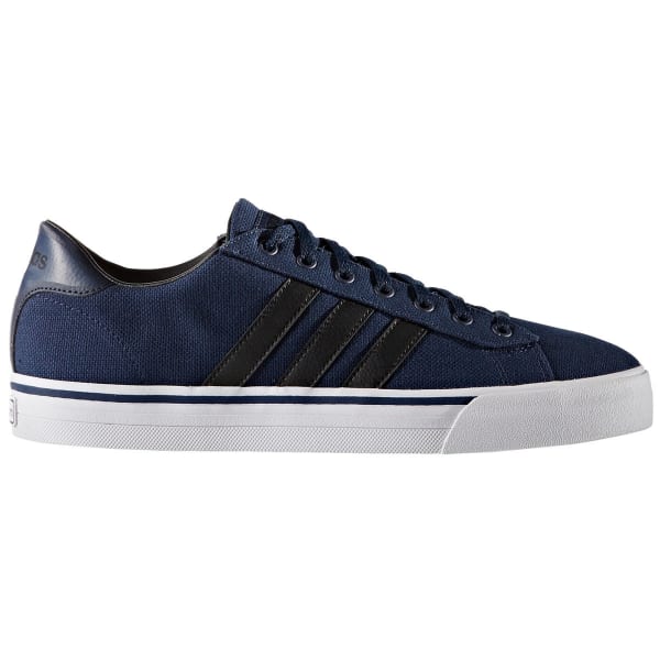 ADIDAS Men's Cloudfoam Super Daily Skate Shoes, Collegiate Navy/Black/Running White