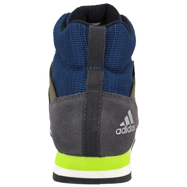 ADIDAS Kids' Snowpitch Hiking Shoes, Trace Cargo/Utility Black/Semi Solar Yellow