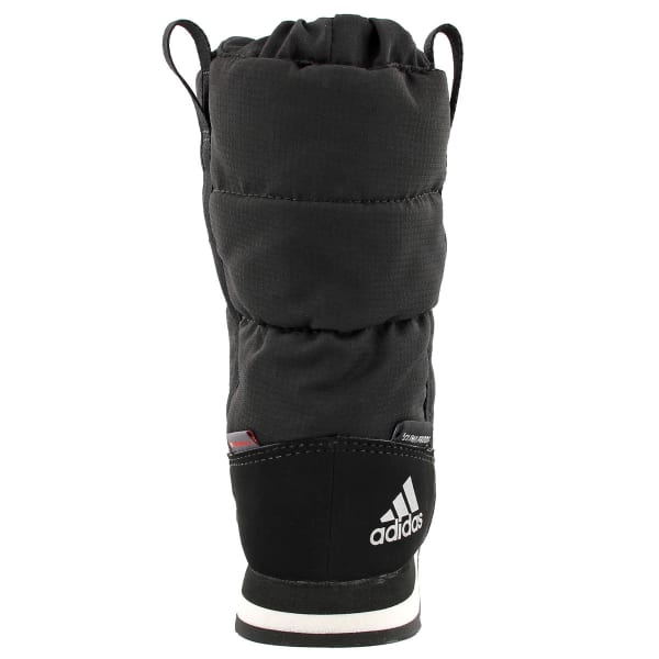 ADIDAS Kids' Snowpitch Slip-On Outdoor Shoes, Black/Black/Chalk White
