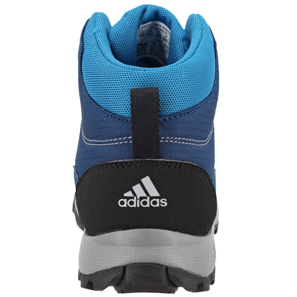 ADIDAS Kids' Hyperhiker Hiking Shoes, Blue Night/Grey Three/Mystery Petrol