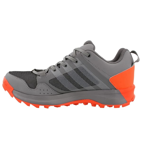 ADIDAS Women's Kanadia 7 Trail Running GTX Shoes, Grey Two/Chalk White/Easy Coral