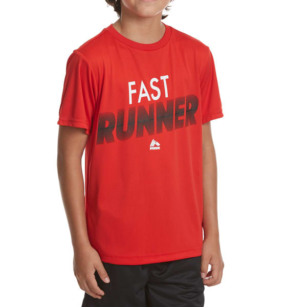 RBX Boys' Fast Runner Active Tee