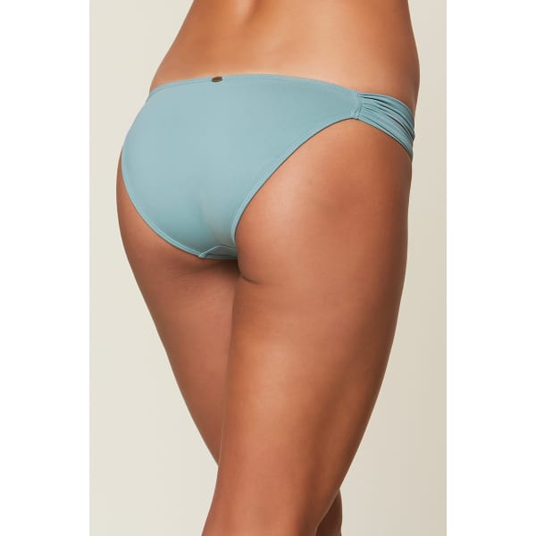 O'NEILL Juniors' Salt Water Solids Tab Side Bikini Bottoms