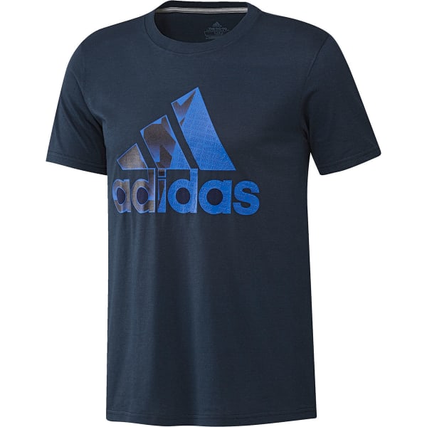 ADIDAS Men's Badge of Sport Split Fill Short-Sleeve Tee