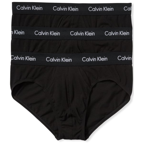 CALVIN KLEIN Men's Stretch Hip Briefs, 3-Pack