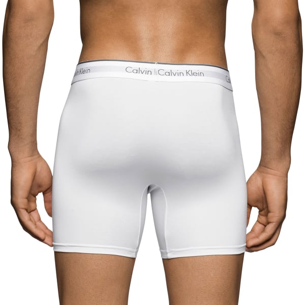 CALVIN KLEIN Men's Stretch Microfiber Boxer Briefs, 3-Pack - Bob's