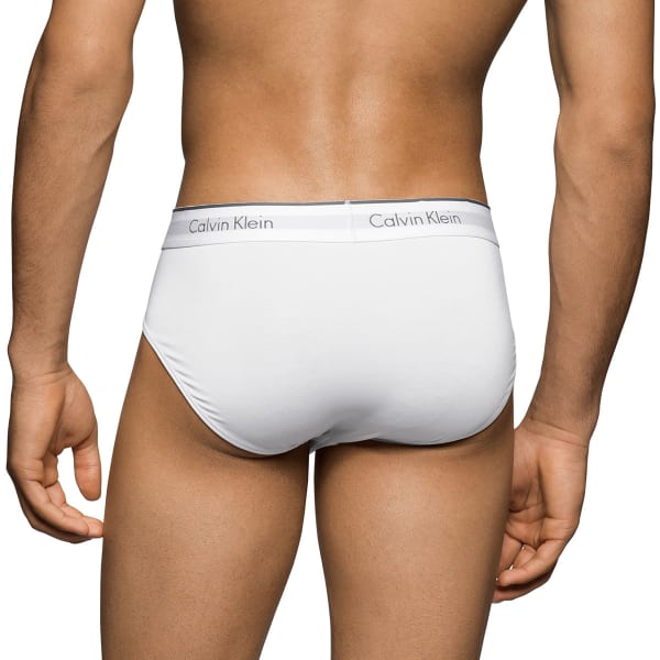 CALVIN KLEIN Men's Stretch Microfiber Hip Briefs, 3-Pack - Bob's Stores