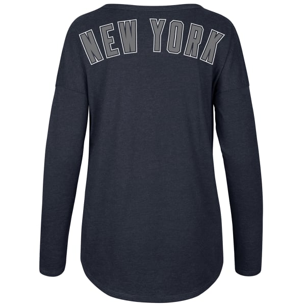 NEW YORK YANKEES Women's '47 Club Courtside Long-Sleeve Tee