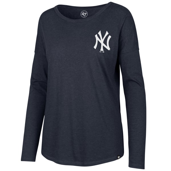 NEW YORK YANKEES Women's '47 Club Courtside Long-Sleeve Tee