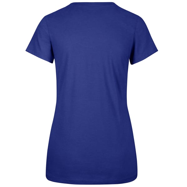 NEW YORK METS Women's Halo '47 Club Scoop Neck Short-Sleeve Tee