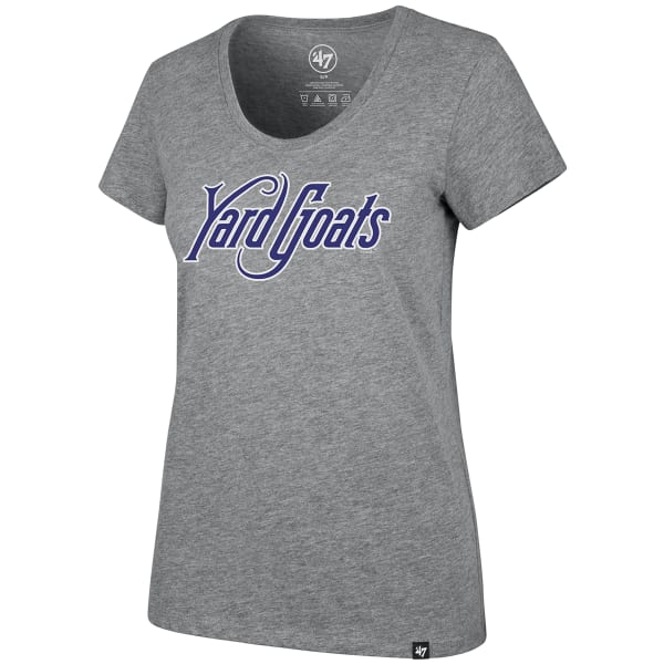 HARTFORD YARD GOATS Women's Wordmark '47 Club Scoop-Neck Short-Sleeve Tee