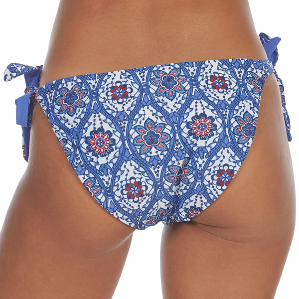 YMI Juniors' Reversible Tie-Side Bikini Bottoms