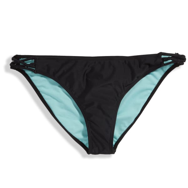 YMI Juniors' Macrame Side Hipster Bikini Bottoms