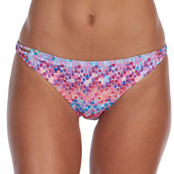 YMI Juniors' Macrame Side Hipster Bikini Bottoms