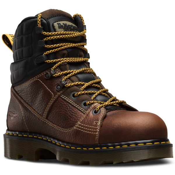 DR MARTENS Mens 8 In Camber Steel Toe Work Boots