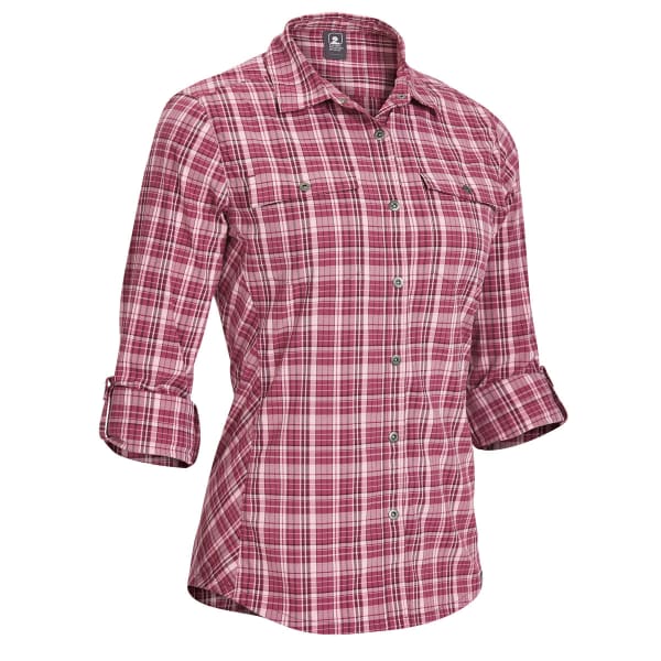 EMS Women's Journey Plaid Long-Sleeve Shirt