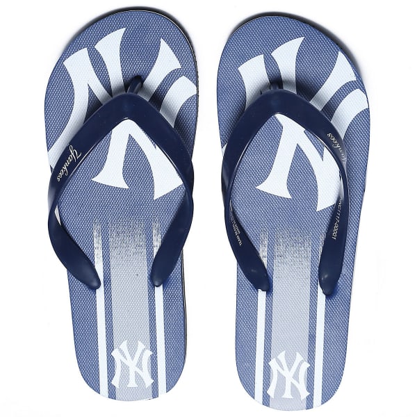 NEW YORK YANKEES Unisex Gradient Big Logo Flip Flops