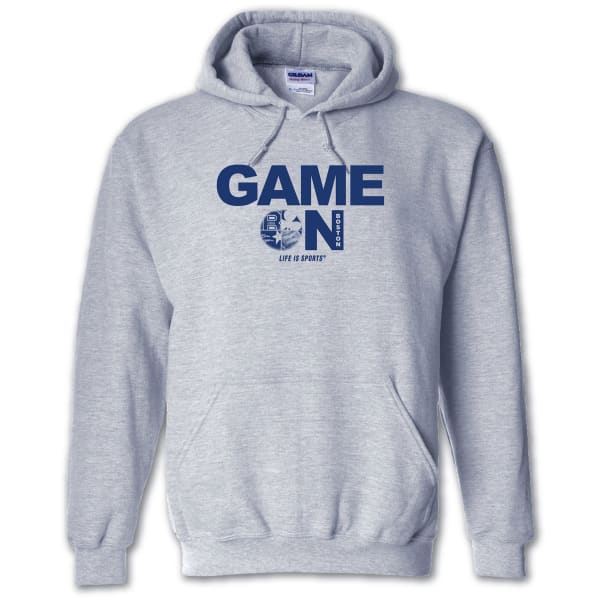 LIFE IS SPORTS Men's Game On Boston Pullover Hoodie