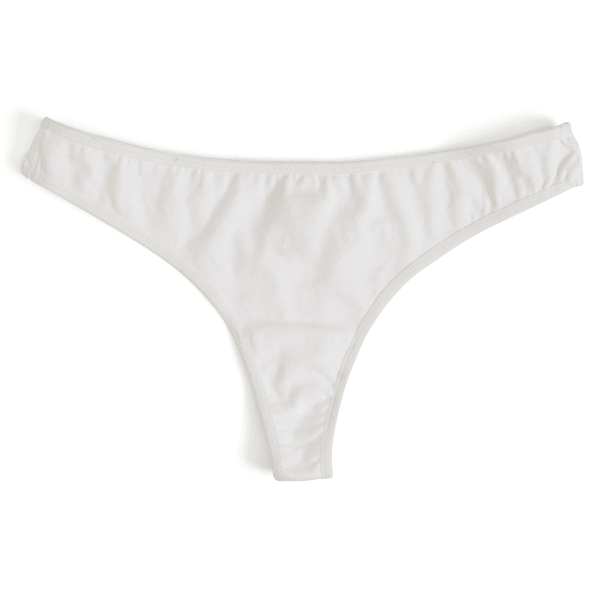 RENE ROFE Juniors' Cotton/Spandex Thong