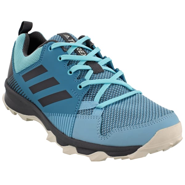 ADIDAS Women's Terrex Tracerocker Trail Running Shoes, Vapor Blue/Grey Four/ Icey Blue