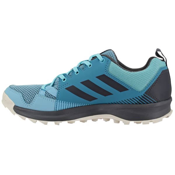 ADIDAS Women's Terrex Tracerocker Trail Running Shoes, Vapor Blue/Grey Four/ Icey Blue