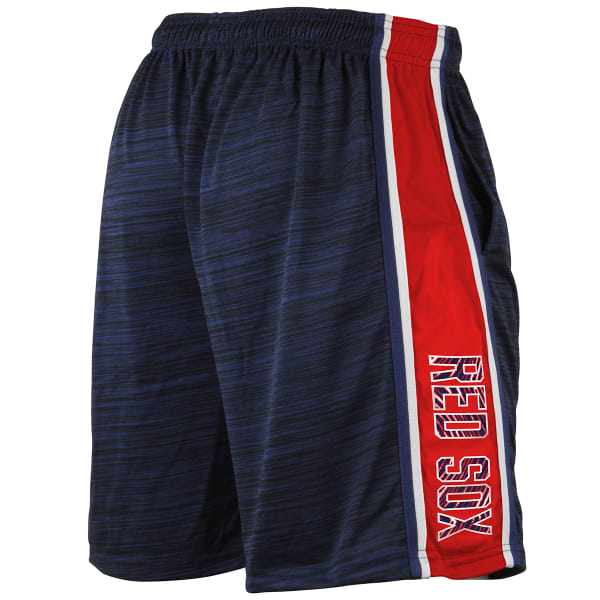 BOSTON RED SOX Men's Space-Dye Shorts with Side Stripe